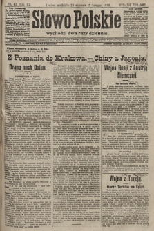 Słowo Polskie (wydanie poranne). 1915, nr 62