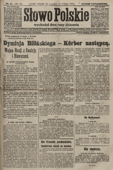 Słowo Polskie (wydanie popołudniowe). 1915, nr 65