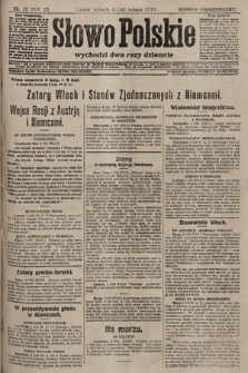 Słowo Polskie (wydanie popołudniowe). 1915, nr 77