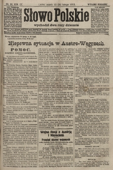 Słowo Polskie (wydanie poranne). 1915, nr 94