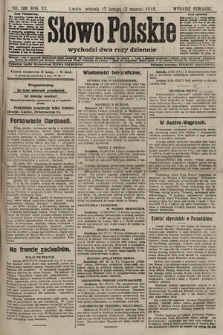 Słowo Polskie (wydanie poranne). 1915, nr 100