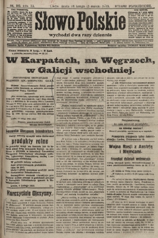 Słowo Polskie (wydanie popołudniowe). 1915, nr 103