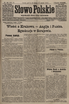 Słowo Polskie (wydanie poranne). 1915, nr 106