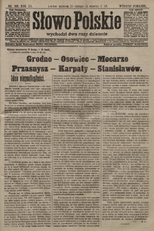 Słowo Polskie (wydanie poranne). 1915, nr 108
