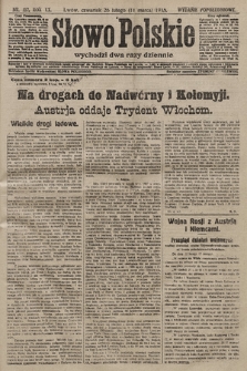 Słowo Polskie (wydanie popołudniowe). 1915, nr 117