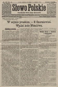 Słowo Polskie (wydanie poranne). 1915, nr 120