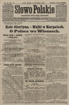 Słowo Polskie (wydanie popołudniowe). 1915, nr 125
