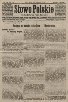 Słowo Polskie (wydanie poranne). 1915, nr 126