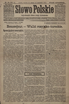 Słowo Polskie (wydanie popołudniowe). 1915, nr 170