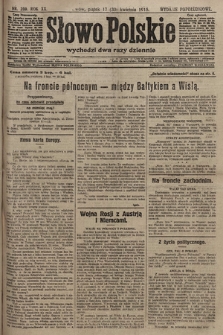 Słowo Polskie (wydanie popołudniowe). 1915, nr 200