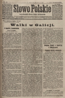 Słowo Polskie (wydanie popołudniowe). 1915, nr 206