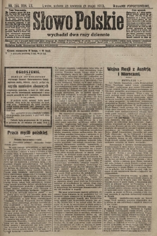 Słowo Polskie (wydanie popołudniowe). 1915, nr 214