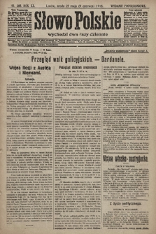 Słowo Polskie (wydanie popołudniowe). 1915, nr 266