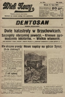 Wiek Nowy : popularny dziennik ilustrowany. 1927, nr 7813