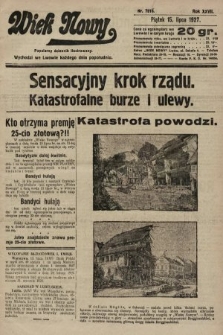 Wiek Nowy : popularny dziennik ilustrowany. 1927, nr 7816
