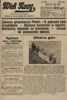 Wiek Nowy : popularny dziennik ilustrowany. 1927, nr 7828