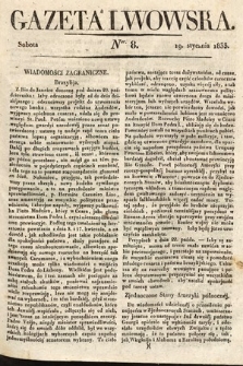 Gazeta Lwowska. 1833, nr 8