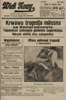 Wiek Nowy : popularny dziennik ilustrowany. 1927, nr 7840