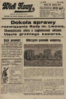 Wiek Nowy : popularny dziennik ilustrowany. 1927, nr 7846