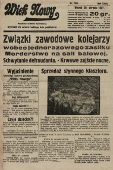 Wiek Nowy : popularny dziennik ilustrowany. 1927, nr 7854