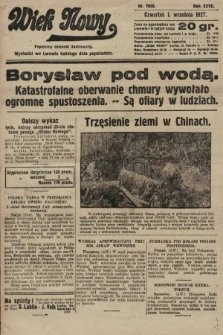 Wiek Nowy : popularny dziennik ilustrowany. 1927, nr 7856