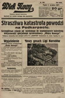 Wiek Nowy : popularny dziennik ilustrowany. 1927, nr 7857