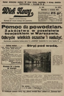 Wiek Nowy : popularny dziennik ilustrowany. 1927, nr 7859