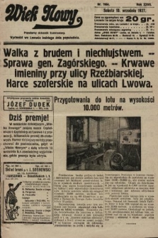 Wiek Nowy : popularny dziennik ilustrowany. 1927, nr 7864