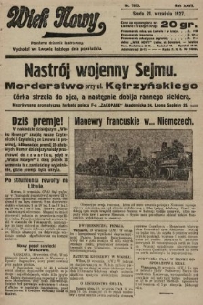 Wiek Nowy : popularny dziennik ilustrowany. 1927, nr 7873