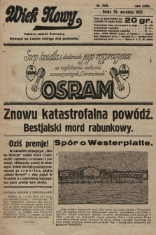 Wiek Nowy : popularny dziennik ilustrowany. 1927, nr 7879