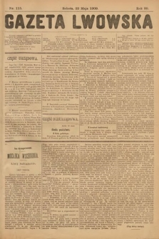 Gazeta Lwowska. 1909, nr 115