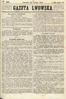 Gazeta Lwowska. 1862, nr 48
