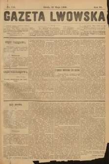 Gazeta Lwowska. 1909, nr 118