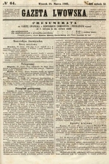 Gazeta Lwowska. 1862, nr 64
