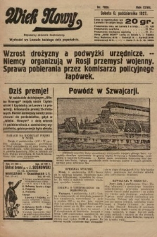 Wiek Nowy : popularny dziennik ilustrowany. 1927, nr 7888