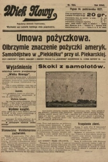 Wiek Nowy : popularny dziennik ilustrowany. 1927, nr 7893