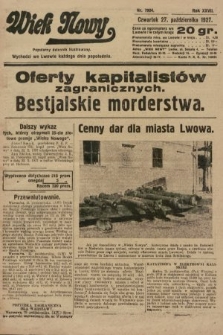 Wiek Nowy : popularny dziennik ilustrowany. 1927, nr 7904
