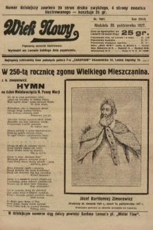 Wiek Nowy : popularny dziennik ilustrowany. 1927, nr 7907