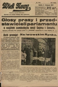 Wiek Nowy : popularny dziennik ilustrowany. 1927, nr 7911