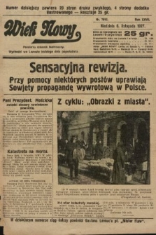Wiek Nowy : popularny dziennik ilustrowany. 1927, nr 7912