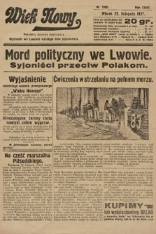 Wiek Nowy : popularny dziennik ilustrowany. 1927, nr 7925