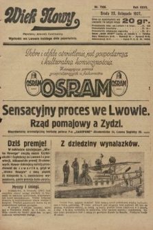 Wiek Nowy : popularny dziennik ilustrowany. 1927, nr 7926