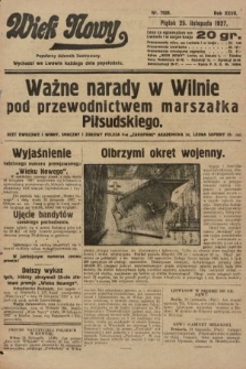 Wiek Nowy : popularny dziennik ilustrowany. 1927, nr 7928