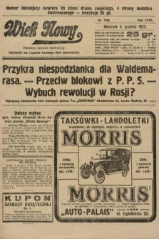 Wiek Nowy : popularny dziennik ilustrowany. 1927, nr 7936