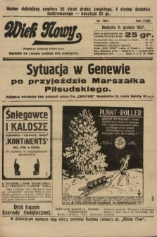 Wiek Nowy : popularny dziennik ilustrowany. 1927, nr 7941