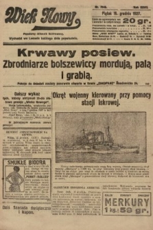 Wiek Nowy : popularny dziennik ilustrowany. 1927, nr 7945