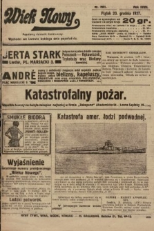 Wiek Nowy : popularny dziennik ilustrowany. 1927, nr 7951