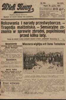 Wiek Nowy : popularny dziennik ilustrowany. 1927, nr 7956