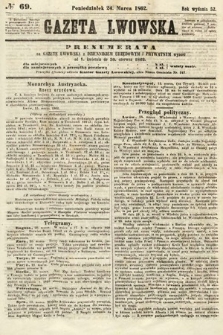 Gazeta Lwowska. 1862, nr 69