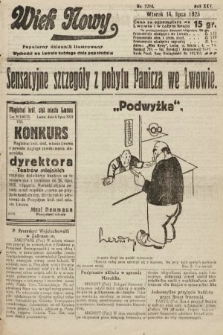 Wiek Nowy : popularny dziennik ilustrowany. 1925, nr 7214